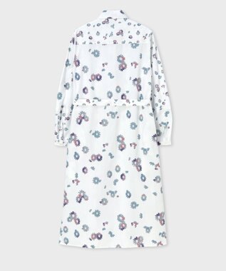 Paul Smith Chamomile Floral ミックス ワンピース ホワイト
