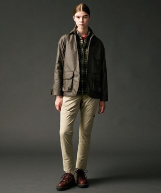 JOSEPH ABBOUD MOUNTAIN 【大人の山シャツ】メランジチェックシャツ ダークグリーン系4