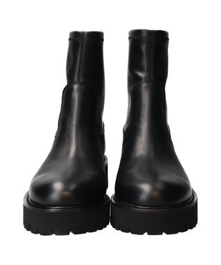 Bridget Birkin 【PARADIS COULEUR】EVAソールバックジップストレッチブーツ ブラック