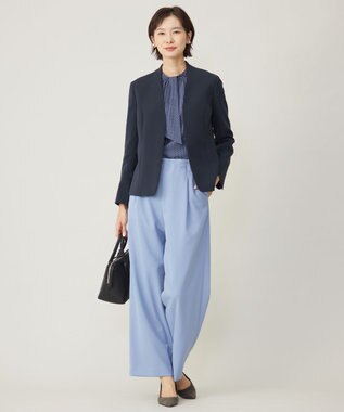 J.PRESS LADIES 【WEB限定】リバーシブルパール イヤリング シルバー系