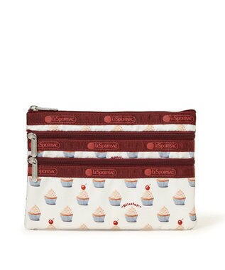 LeSportsac 3ZIP COSMETIC/カップケーキディライト