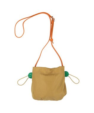 tsumori chisato CARRY ギャザー ショルダーバッグ ミニバッグ ポシェット イエロー