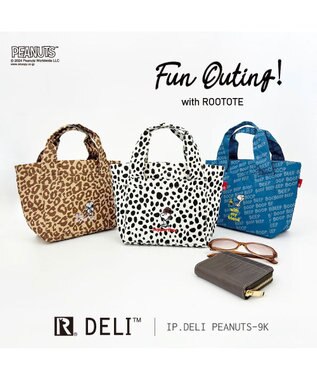 ROOTOTE 8402【スヌーピー】IP.デリ.ピーナッツ-9K 01：ボウタイ
