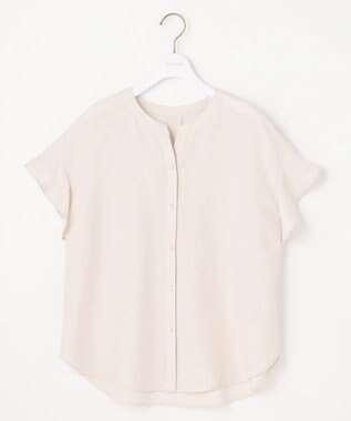 ANY SIS 【美人百花6月号掲載】スムージーポリエステル ブラウス アイボリー