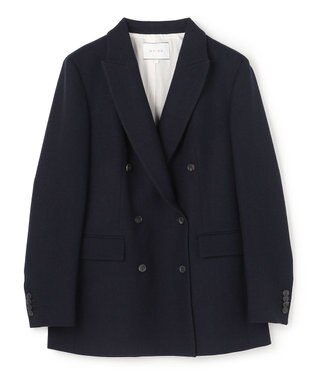 BEIGE， 【VERY NaVY12月号掲載】BUNNELL / ウールダブルブレストジャケット Navy