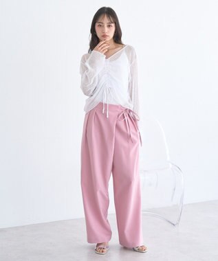 earth music&ecology ラップパンツ Pink