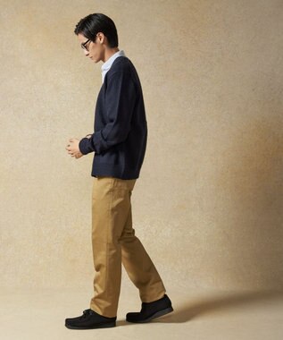 J.PRESS MEN 【120th anniversary】British Pure Wool Regimental Cardigan ネイビー系