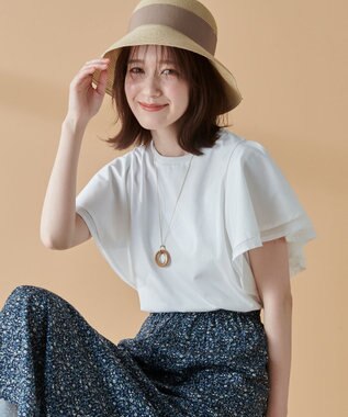 ANY 【UVケア/抗菌防臭】リボンブレードハット モカ