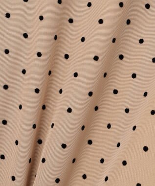 組曲 S 【WEB限定】ドットフロッキー ワンピース ベージュ系5