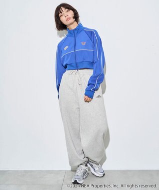 WEGO 別注NBAショートトラックジャケット ブルー