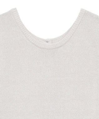 Green Parks 前後２ｗａｙ　ミックスカラーノースリーブニット Light Gray