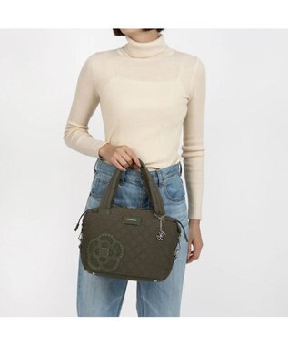 CLATHAS カペラ ボストンバッグ カーキ