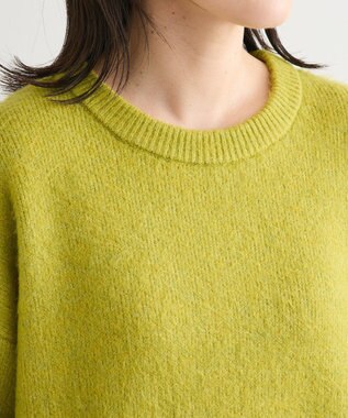 Green Parks ｆｕｗａっと袖パフニットプルオーバー Green