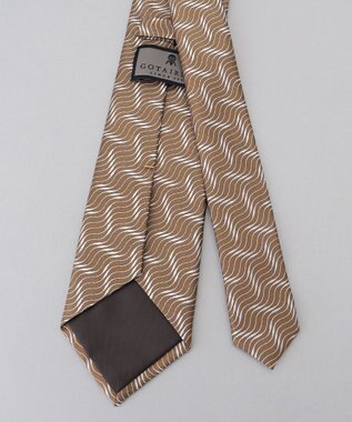 GOTAIRIKU GOTAIRIKU別注【MANTERO/マンテロ】ネクタイ_ウェイブ ベージュ系4