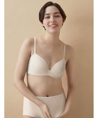 WACOAL ノンワイヤーブラ [GOCOCi/ワコール] 脇高設計 しっかりフィット 上向きのバストライン レディース CGG266 /ワコール アイボリー