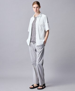JOSEPH ABBOUD MOUNTAIN 【ストレッチ/接触冷感/ECO撥水】クールイージー パンツ ライトグレー系