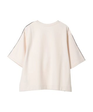 Green Parks ライン使いポンチカットプルオーバー Off White