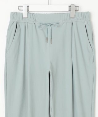 23区GOLF カラー追加！【23Fondation/WOMEN】メリルハイテンション テーパードパンツ グリーン系