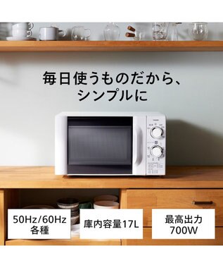 YAMATO テーブル＆キッチン 【TWINBIRD】電子レンジ  ホワイト  DR-D419W5 (50Hz：東日本にお住まいの方用) ホワイト