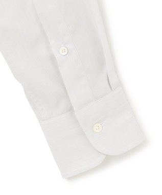 J.PRESS MEN 【KING SIZE】【PREMIUM PLEATS / 形態安定】エンドオンエンド シャツ / B.D. ライトグレー系