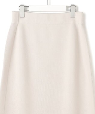 ICB L 【洗える】 シンセティックダブルフェイス ニットタイトスカート トープ系