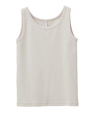AMERICAN HOLIC ラメテレコタンクトップ Ivory
