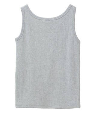 AMERICAN HOLIC ラメテレコタンクトップ Light Gray Mixture