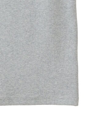 AMERICAN HOLIC ラメテレコタンクトップ Light Gray Mixture