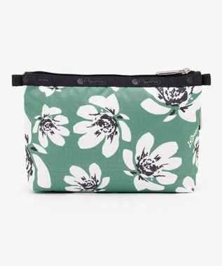 LeSportsac COSMETIC CLUTCH/トロピカルガーデングリーン トロピカルガーデングリーン
