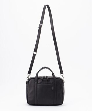 YUSHI 【本革/2way】NUANCE - BOSTON SHOULDER 本革 ボストンショルダー ブラック