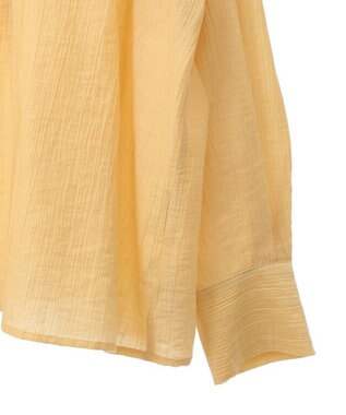 Green Parks バックシャンバンドカラーシャツ Yellow