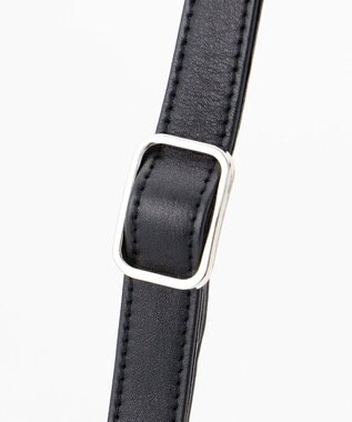 YUSHI 【本革/2way】NUANCE - BOSTON SHOULDER 本革 ボストンショルダー ブラック