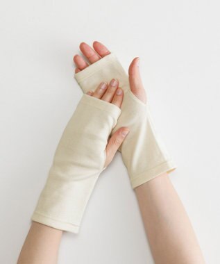 ORuKuBET pure organic cotton wrist cover 【 UVカット・オーガニックコットン・日本製 】