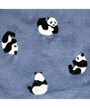 ROOTOTE 1279【スマホショルダー】CJ.ベビールー.パンダ.リサイクルコットン-A 03：サックス