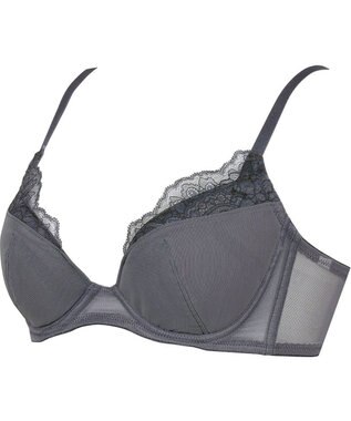 Wing ブラジャー 脇高設計 脇肉・背中すっきり バストふっくら 【脇肉スマートブラ】 ブラ KB2640 ウイング／ワコール ダークブラウン