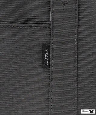 Y'SACCS 【Disney Collection】シルエットプリントトートバッグ　Mサイズ ダークグレー