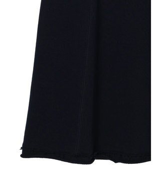 CRAFT STANDARD BOUTIQUE カットオフＡライン裏毛スカート Charcoal Gray