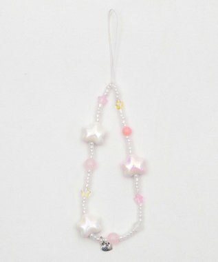 WEGO ビーズストラップキーホルダーH 柄2