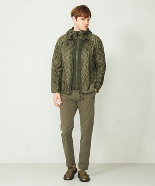 JOSEPH ABBOUD MOUNTAIN 【UNISEX】ポケッタブル ネイティブモチーフリップブルゾン カーキ系7