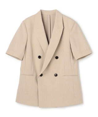 uncrave ウォッシャブルドライサップ ハーフスリーブジャケット