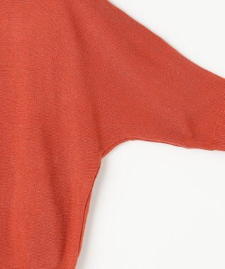 ANY ラメガーターニット オレンジ