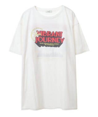 earth music&ecology ウ゛ィンテージライクツアーＴｅｅ Off White