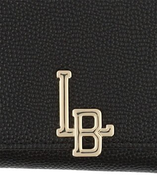 LANVIN en Bleu エルヴィー 三つ折り財布 ブラック