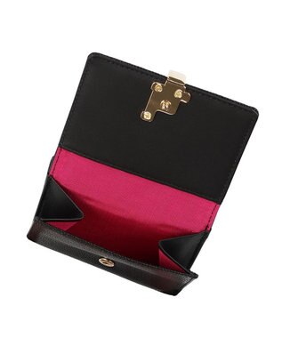 LANVIN en Bleu エルヴィー 三つ折り財布 ブラック