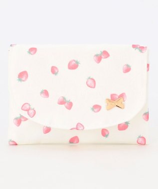 ANY KIDS 【Strawberry Collection】いちご総柄移動ポケット エクリュ