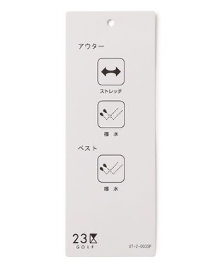 23区GOLF 【MEN】【ストレッチ/撥水】マルチウェイ ブルゾン＆リバーシブルベスト キャメル系