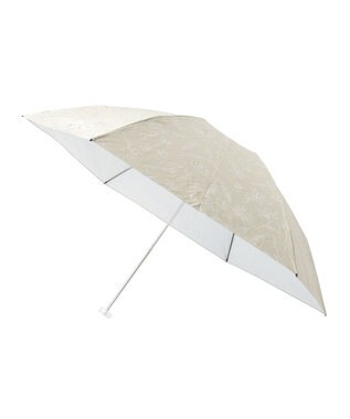 MOONBAT Fuwacool(フワクール) フワクールホワイト 晴雨兼用日傘 折りたたみ傘 シャイニープランツ 軽量 一級遮光／遮熱／UV キャメル