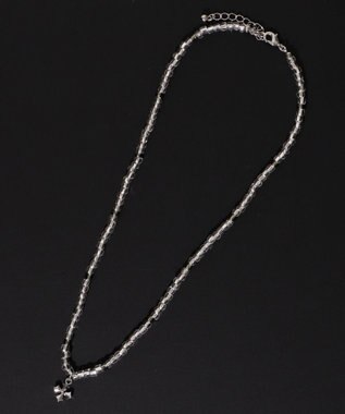 WEGO Mメタルモチーフビーズネックレス ホワイト