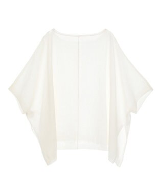 YECCA VECCA ペーパーヤーンルーズニット White