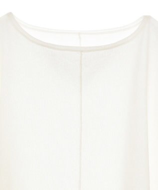 YECCA VECCA ペーパーヤーンルーズニット White